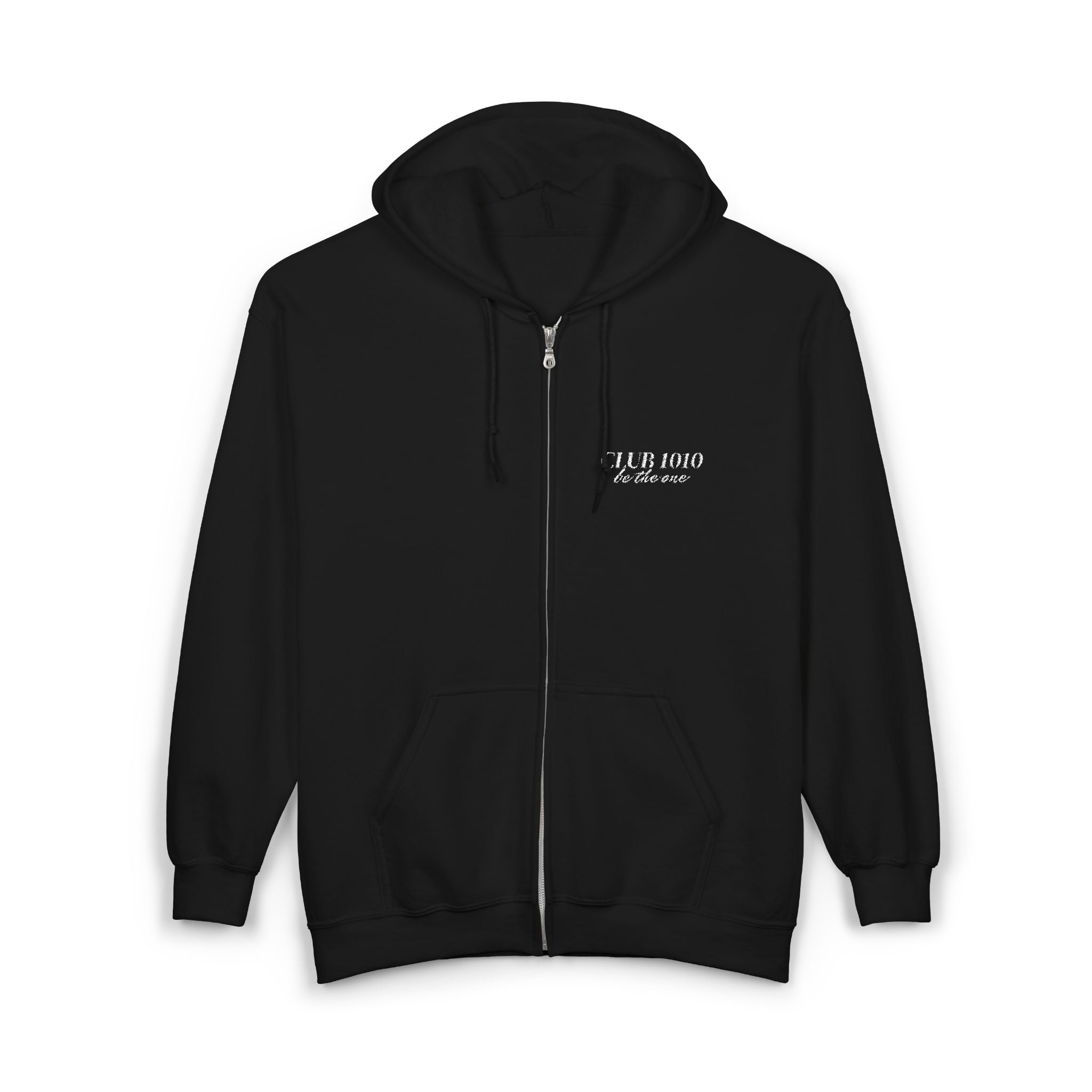 Stylish Unisex Full Zip Hoodie