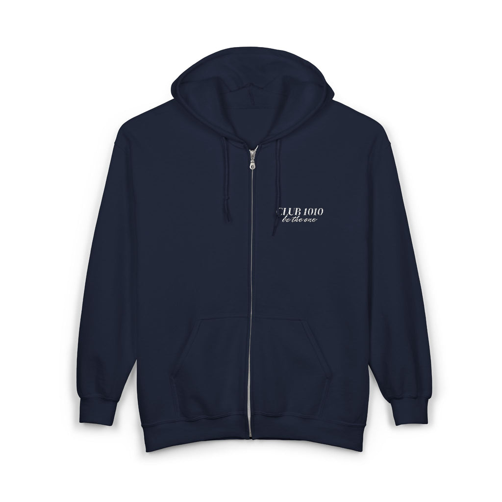 Stylish Unisex Full Zip Hoodie