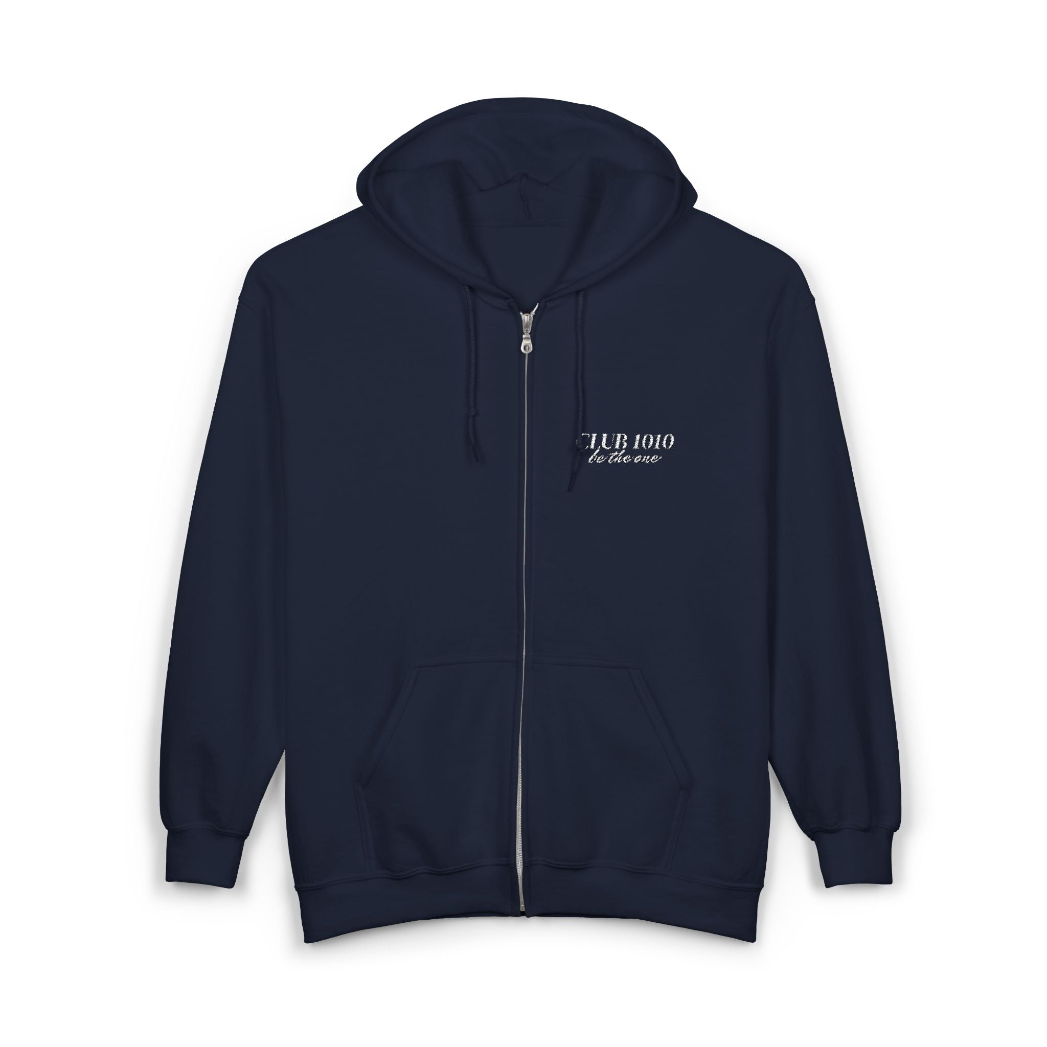Stylish Unisex Full Zip Hoodie